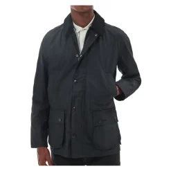Jakker<Barbour Ashby Wax Jacket Sort