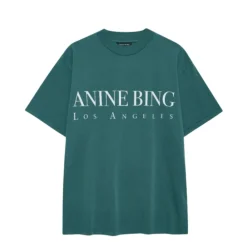 T-Shirts<Anine Bing Ashton Oversized Tee Grøn