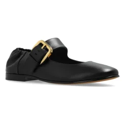 Ballerina Sko<Bottega Veneta Astaire Mary-Jane Sort