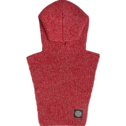 Huer, Kasketter & Hatte^Stone Island Asymmetric Rib Knit Hat Rød