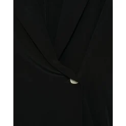Jakker^Alysi Asymmetrisk Kant Blazer Sort