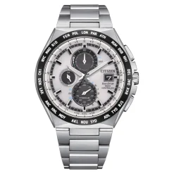 Ure^CITIZEN AT8238-84A - AT8 Super Titanio Hvid