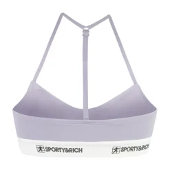 T-Shirts & Toppe<Sporty & Rich Athletic Sports Bra Lilla