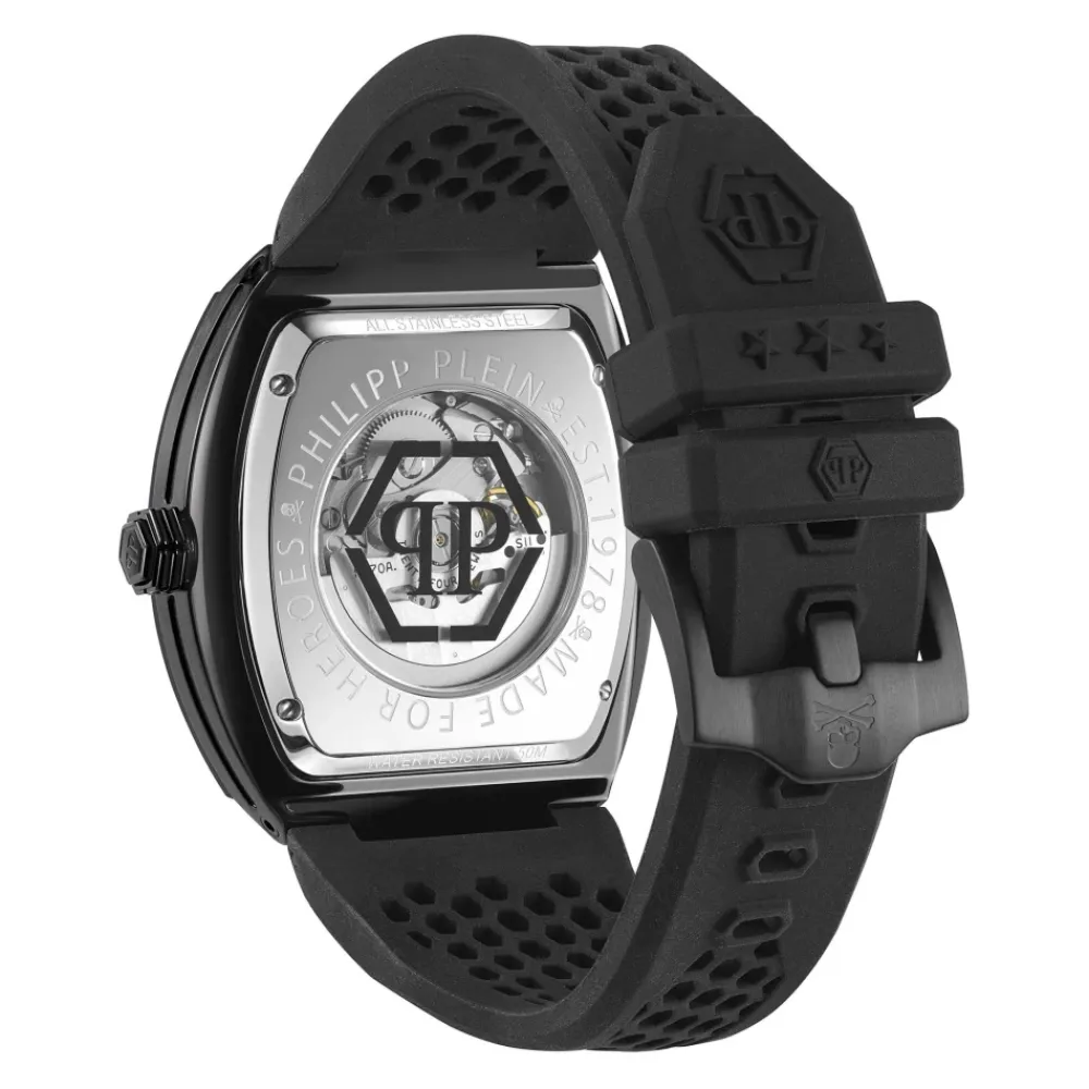 Ure^Philipp Plein Automatisk herreur The $keleton Rainbow PWBAA0621 Sort