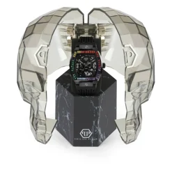 Ure^Philipp Plein Automatisk herreur The $keleton Rainbow PWBAA0621 Sort