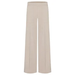 Bukser<Cambio Ava Utility Wide Trousers Beige