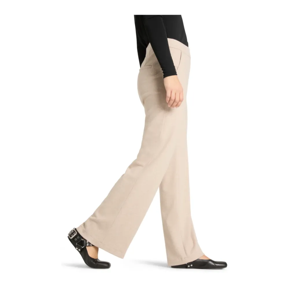 Bukser<Cambio Ava Utility Wide Trousers Beige