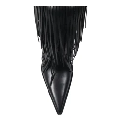 Støvler^Balenciaga Avenue Fringe Bootie Sort