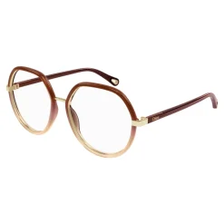 Briller^Chloé Aviator Solbriller Brun