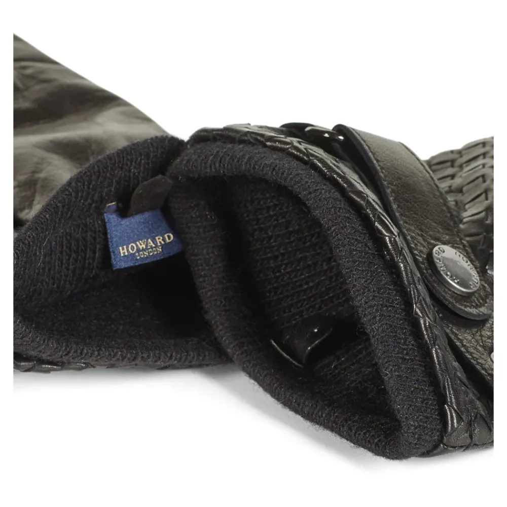 Handsker<Howard London Axel Gloves Sort