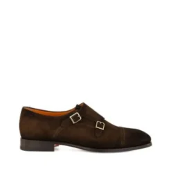 Business Sko^Santoni Axel Monk Sko Brun