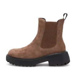 Chelsea Boots^Woden Aya Suede Boot Brun