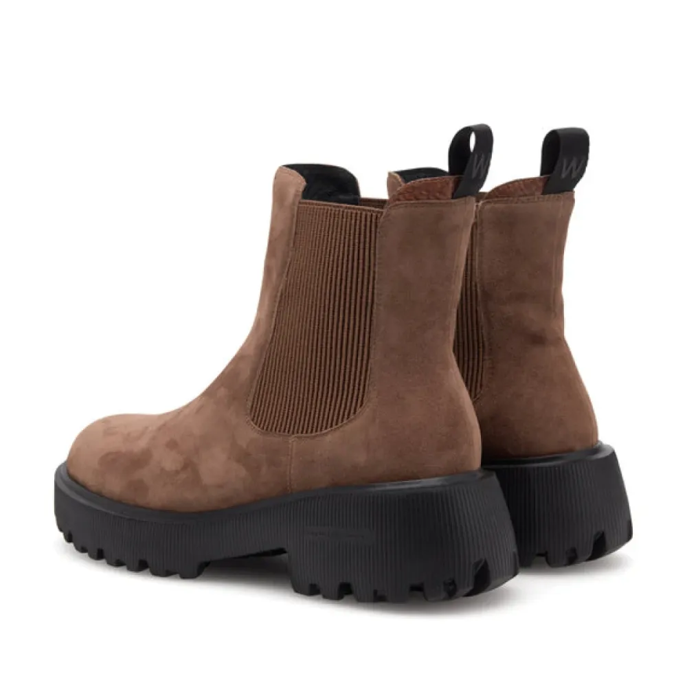 Chelsea Boots^Woden Aya Suede Boot Brun