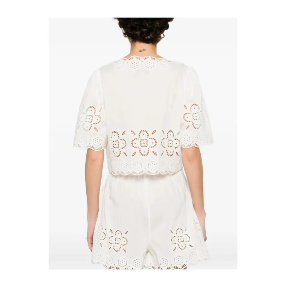 Bluser & Skjorter^Sea NY Babette Top Hvid