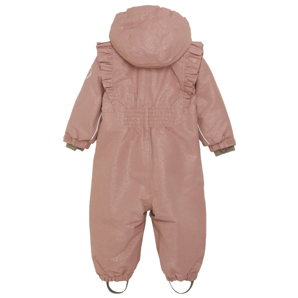Overtøj^En Fant Baby Flyverdragt med Flæser - Burlwood Pink