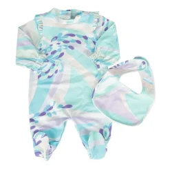 Bodystocking & Sæt<Pucci Baby Romper med Bib Sæt Multifarvet
