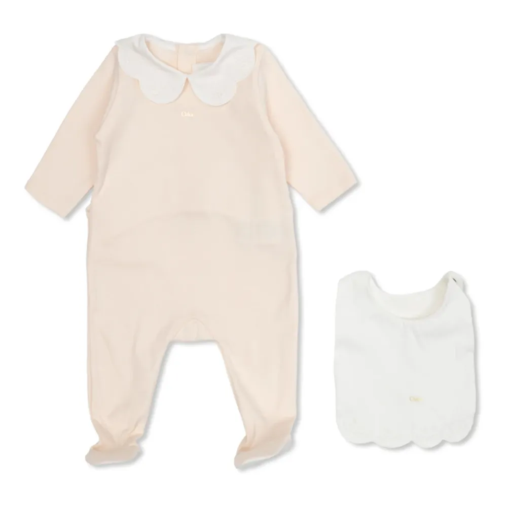 Bodystocking & Sæt<Chloé Baby Sæt Pink