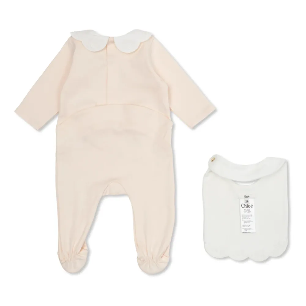 Bodystocking & Sæt<Chloé Baby Sæt Pink