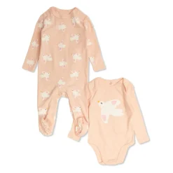 Bodystocking & Sæt<Stella McCartney Baby sæt: body og natdragt Pink