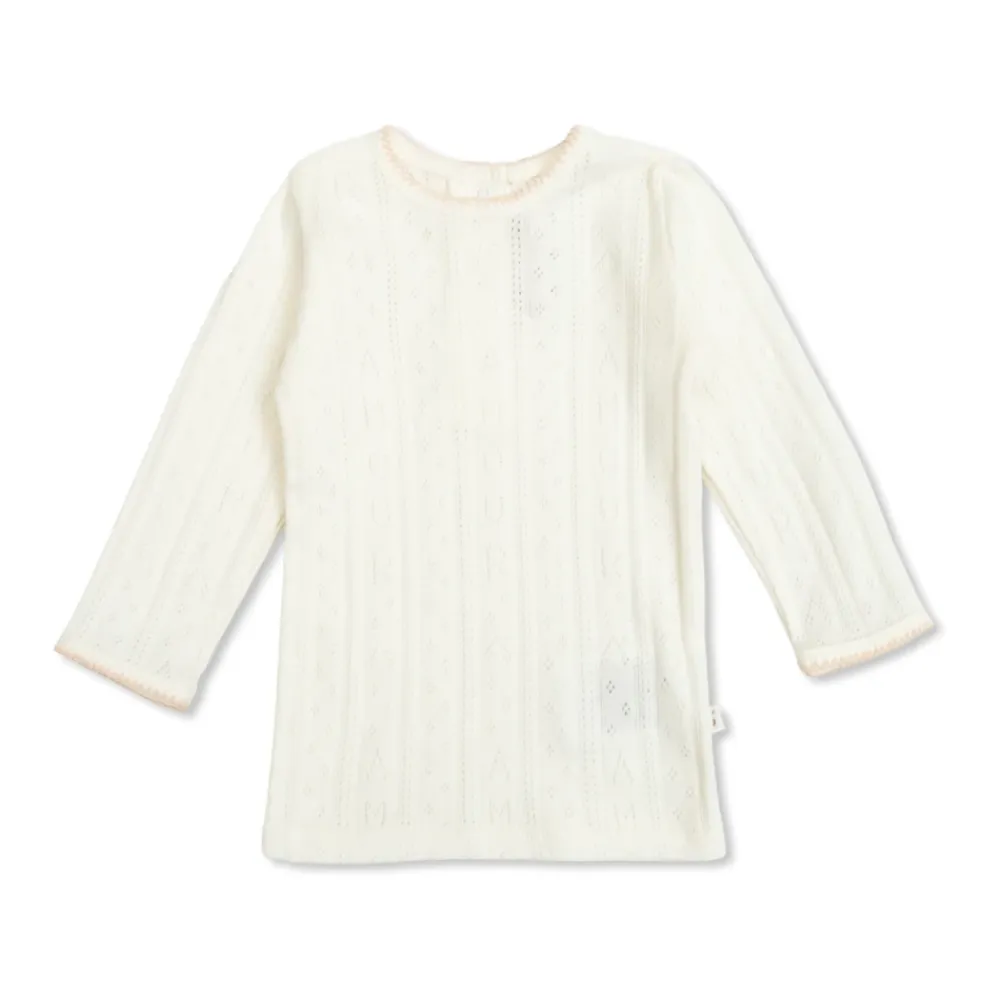 Bodystocking & Sæt^Bonpoint Babysæt: Top og Bukser Beige