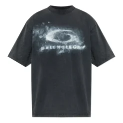 T-Shirts^Balenciaga Back T-shirt Medium Fit Grå