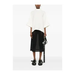 Bluser & Skjorter<Mark Kenly Domino Tan Bailee Blouse Hvid