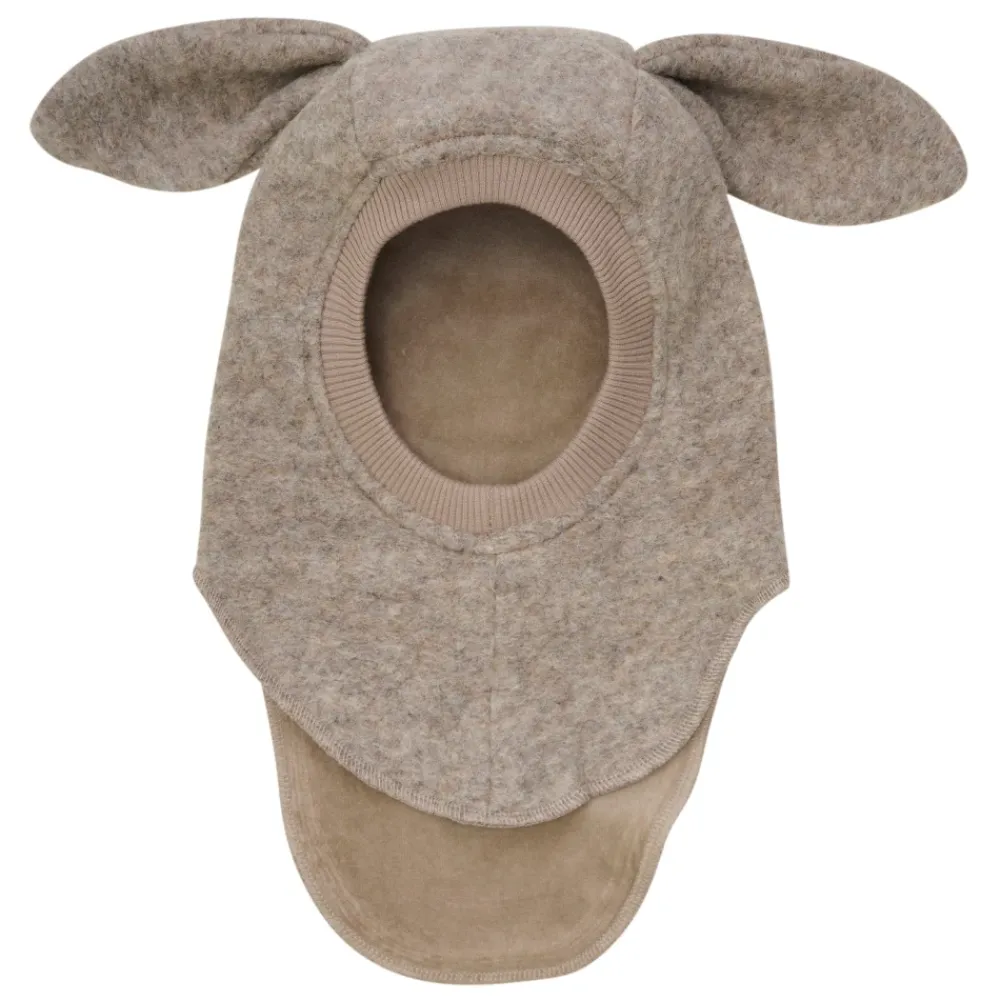 Huer & Kasketter<Huttelihut Balaclava Ears Wool Beige
