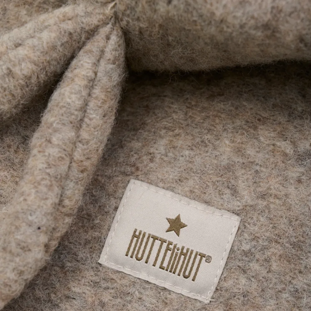 Huer & Kasketter<Huttelihut Balaclava Ears Wool Beige