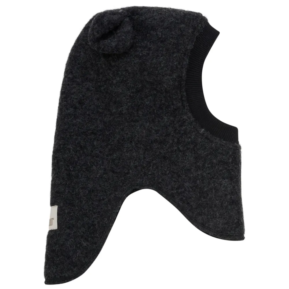 Huer & Kasketter^Huttelihut Balaclava Ears Wool Grå
