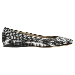 Ballerina Sko^Loewe Ballerina Flats med spids tå Sort