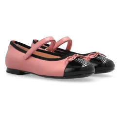 Ballerinasko^Dolce & Gabbana Ballerinaflats med logo Pink