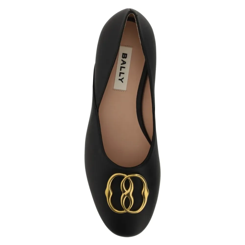 Ballerina Sko<Bally Ballerinas Sort