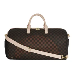 Rejsetasker<SPRAYGROUND Bandolero Nouveau Duffle Taske Check Brun