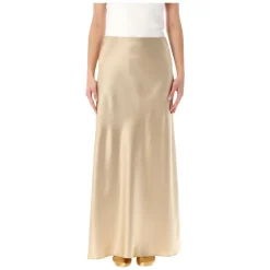 Nederdele<By Malene Birger Barbara Long Skirt Beige