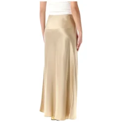 Nederdele<By Malene Birger Barbara Long Skirt Beige