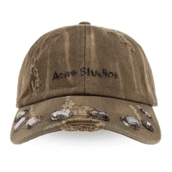 Huer, Kasketter & Hatte|Huer & Kasketter<Acne Studios Baseball Cap Brun