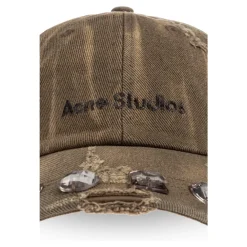 Huer, Kasketter & Hatte|Huer & Kasketter<Acne Studios Baseball Cap Brun