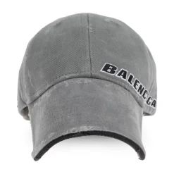Huer, Kasketter & Hatte<Balenciaga Baseball Cap Grå