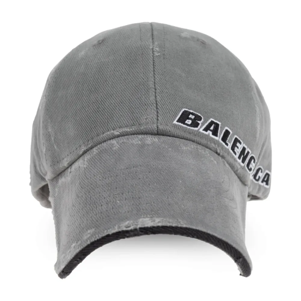 Huer, Kasketter & Hatte<Balenciaga Baseball Cap Grå