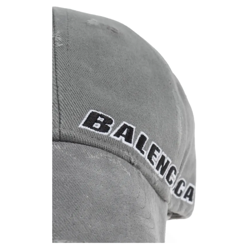 Huer, Kasketter & Hatte<Balenciaga Baseball Cap Grå