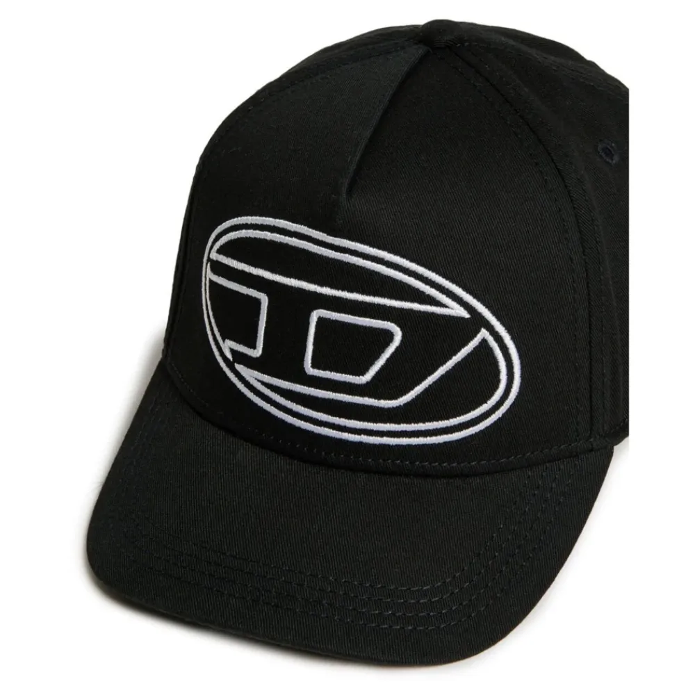 Huer & Kasketter<Diesel Baseball Cap Sort