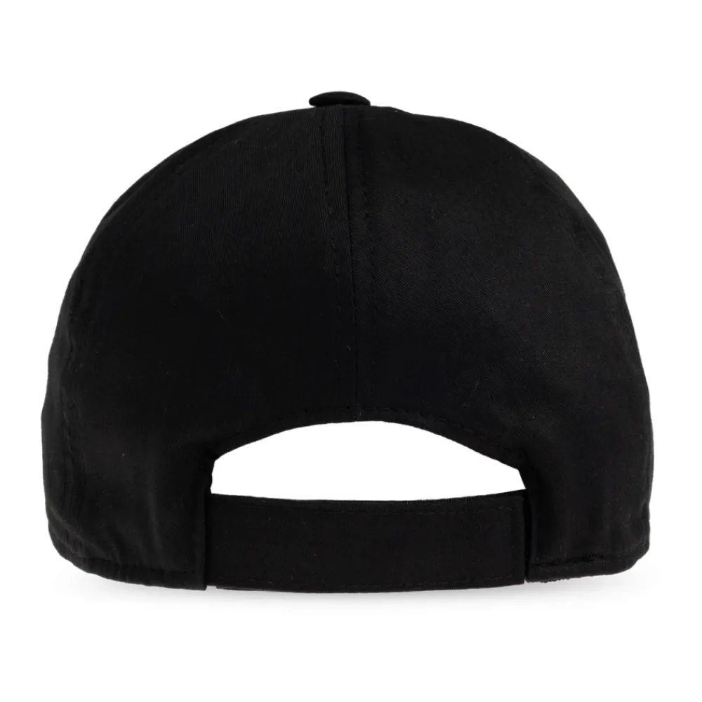 Huer & Kasketter<Balmain Baseball Cap Sort