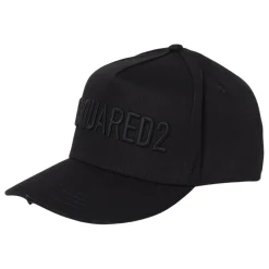 Huer, Kasketter & Hatte<Dsquared2 Baseball Cap til sporty stil Sort