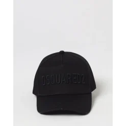 Huer, Kasketter & Hatte<Dsquared2 Baseball Cap til sporty stil Sort