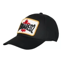 Huer & Kasketter^Dsquared2 Baseballkasket med logo-broderi Sort