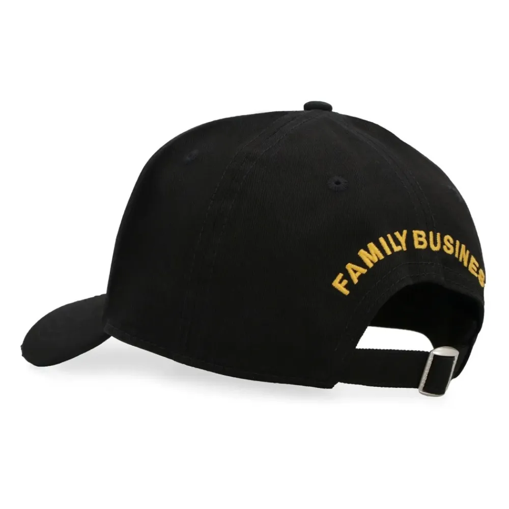 Huer & Kasketter^Dsquared2 Baseballkasket med logo-broderi Sort