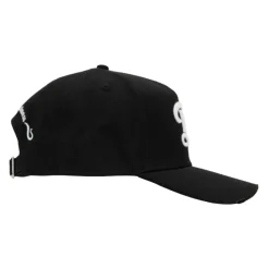 Huer, Kasketter & Hatte|Huer & Kasketter<Dsquared2 Baseballkasket med præget design og spænde Sort