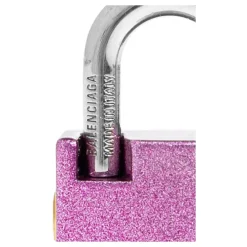 Tilbehør Til Tasker^Balenciaga BB Padlock Pendant Pink