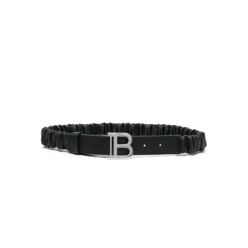 Bælter & Seler<Balmain B-Belt Sort