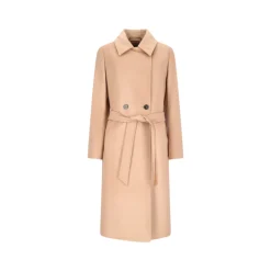Frakker^Max Mara Studio BCOLLAG Coat Beige
